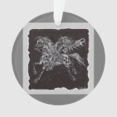 Mystic Warrior Acrylic Ornament (Vorderseite)
