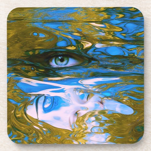 Mystic Waters Getränkeuntersetzer (Vorderseite)