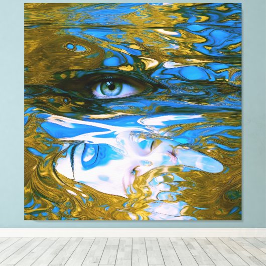 Mystic Waters Leinwanddruck (Insitu (Holzboden))