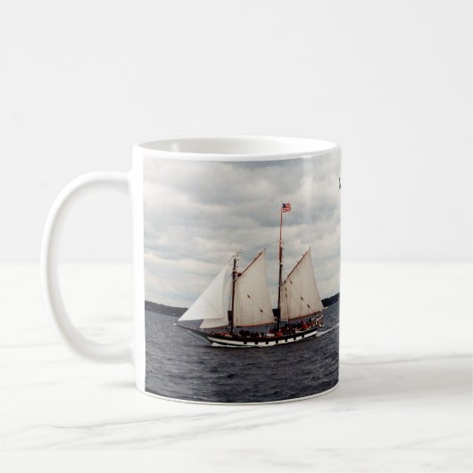 Mystic Whaler coffee Tasse (Links)