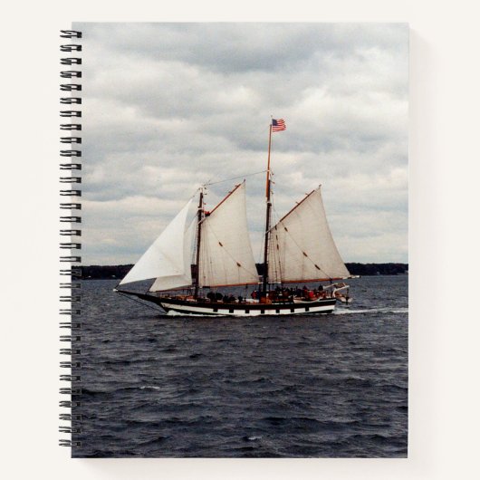 Mystic Whaler Notizbuch (Vorderseite)