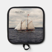 Mystic Whaler Potthalter Topflappen (Vorderseite)