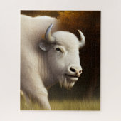 Mystic White Buffalo Puzzle (Vertikal)