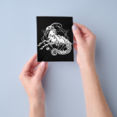 Mystic White Capricorn | Zodiac Star Flyer (Gruppe)