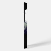 Mystic White Kitten Phone Case - Blue-Mit Augen Ca iPhone Hülle (Linke Seite)