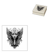 Mystic Winged Deity Gummistempel (Stempel)