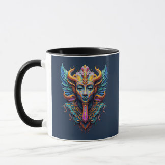 Mystic Winged Deity Tasse