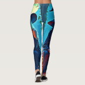 Mystic Witches Cauldron Spellbound Leggings (Rückseite)