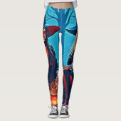 Mystic Witches Cauldron Spellbound Leggings (Vorderseite)