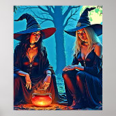 Mystic Witches Cauldron Spellbound Poster (Vorne)