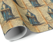 Mystic Wizard Grimoire Vintag Fantasy Geschenkpapier (Rolleneckpunkt)