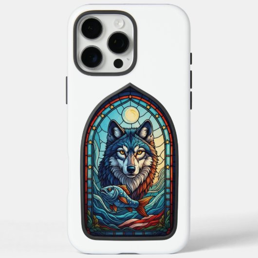Mystic Wolf Eyes Phone Case (Rückseite)