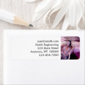 Mystic Wolf Howling auf dem Mond (Insitu)