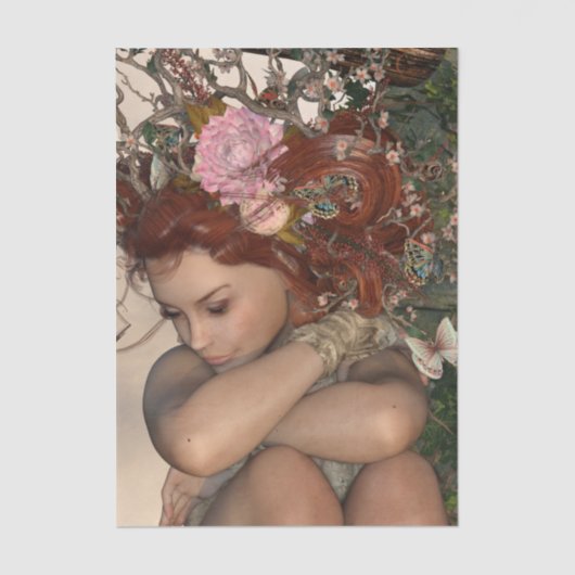 Mystic Woman Seidenpapier (Vorderseite)