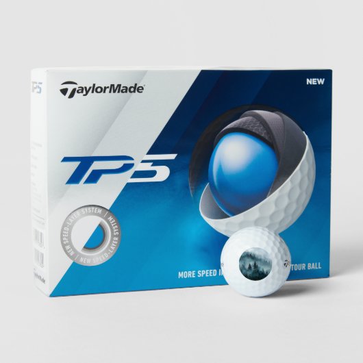 Mystic Woodland Golf Balls Golfball (Verpackung)