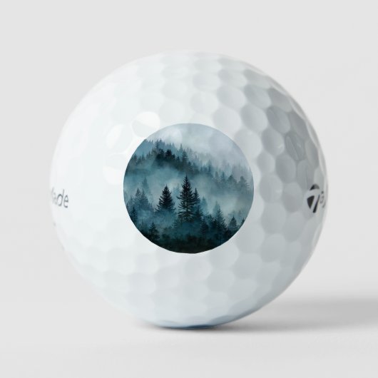 Mystic Woodland Golfbälle (Vorderseite)