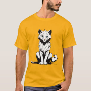 Mystic Yin-Yang Cat - Vom Yoga Inspiriert verzaube T-Shirt