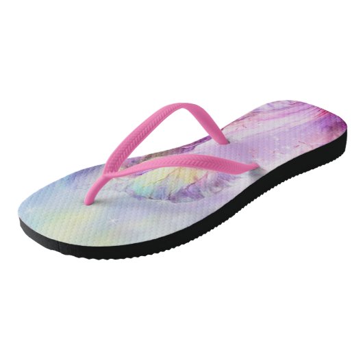 Mystical Abstrakt Badesandalen (Schrägansicht)