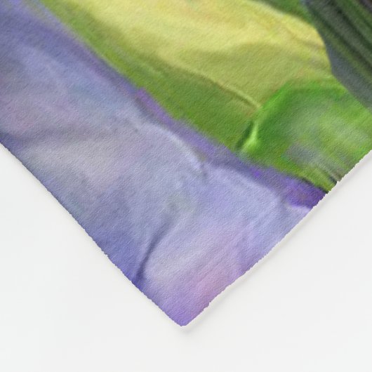 Mystical Abstrakt Fleecedecke (Ecke)