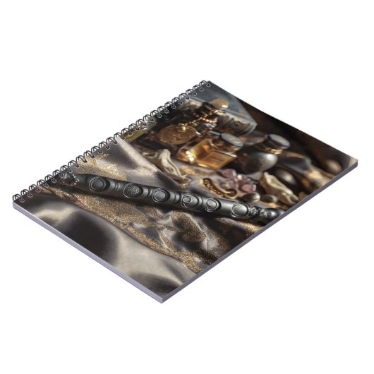 Mystical Alchemy Moon Phases Notebook Notizblock (Linke Seite)