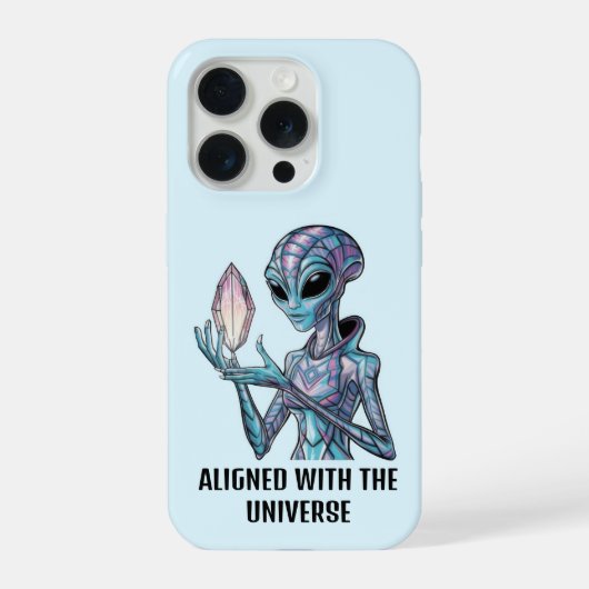 Mystical Alien Phone Case iPhone Hülle (Rückseite)