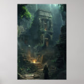 Mystical Ancitical Ruins Fantasy Poster (Vorne)