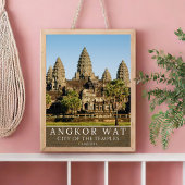 Mystical Angkor Temples – Cambodia Poster