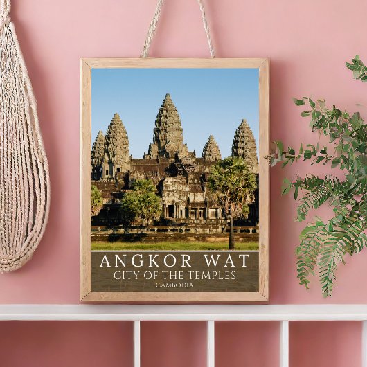 Mystical Angkor Temples – Cambodia Poster
