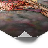 Mystical Autumn Fairy Poster (Ecke)