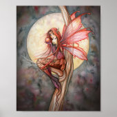 Mystical Autumn Fairy Poster (Vorne)