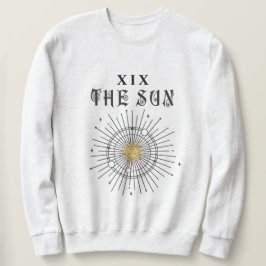 Mystical B Fortune Tarot The Sun Halloween Gothic Sweatshirt