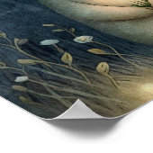 Mystical Bear Garden Print | Bärenprint Poster (Ecke)