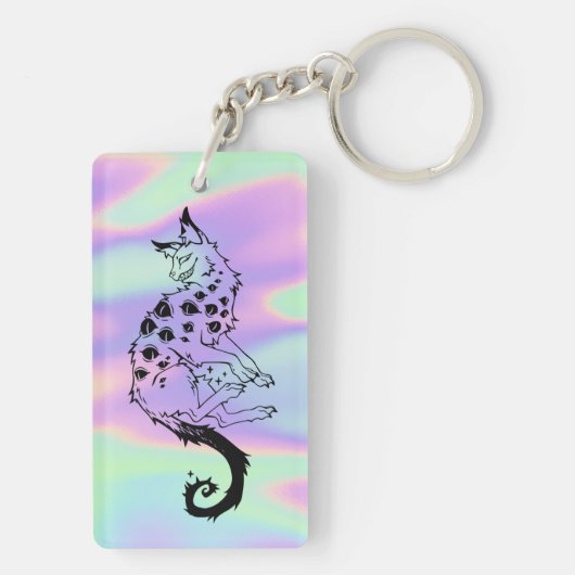 Mystical beast schlüsselanhänger (Rückseite)