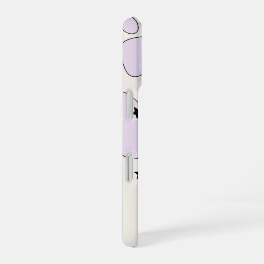 Mystical Black Cat iPhone Case - Hexliches Geschen 16 Hülle (Rechte Seite)