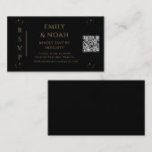 Mystical Black Gold Budget QR Code UAWG Begleitkarte (Vorne/Hinten)