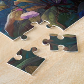 Mystical Black Panther Nature Themed Fantasy Puzzle (Seite)