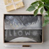 Mystical Black Raven Seidenpapier (Geschenk)