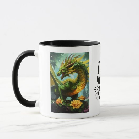 Mystical Bloom Dragon Tasse verzaubert Ihren Kaffe (Links)