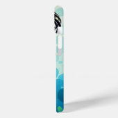 Mystical Bloom Silhouette Telefoncase Case-Mate iPhone Hülle (Rückseite / Links)