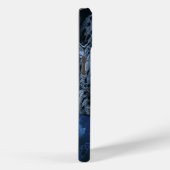 Mystical Blue Cosmic Snow Leopard Case-Mate iPhone Hülle (Rückseite / Rechts)