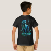 Mystical Blue Energy Jaguar T - Shirt (Schwarz voll)