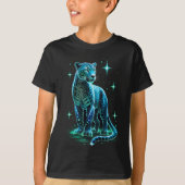 Mystical Blue Energy Jaguar T - Shirt (Vorderseite)