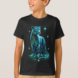 Mystical Blue Energy Jaguar T - Shirt