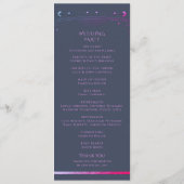 Mystical Blue Lila Sun Moon Astronomie Space Programm (Rückseite)