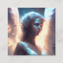 Mystical Blue Mit Augen Angel
