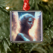 Mystical Blue Mit Augen Angel