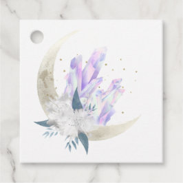 Mystical Boho Crystal Moon Wedding Geschenkanhänger