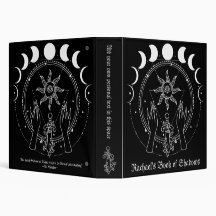 Mystical Boho Esoteric Moon Phase Book of Shadows