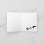 Mystical Boho Lavender Anemone Moon Hinweis Karte (Innenseite)