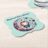 Mystical Boho Magic Maroon | Untersetzer (angewinkelt)